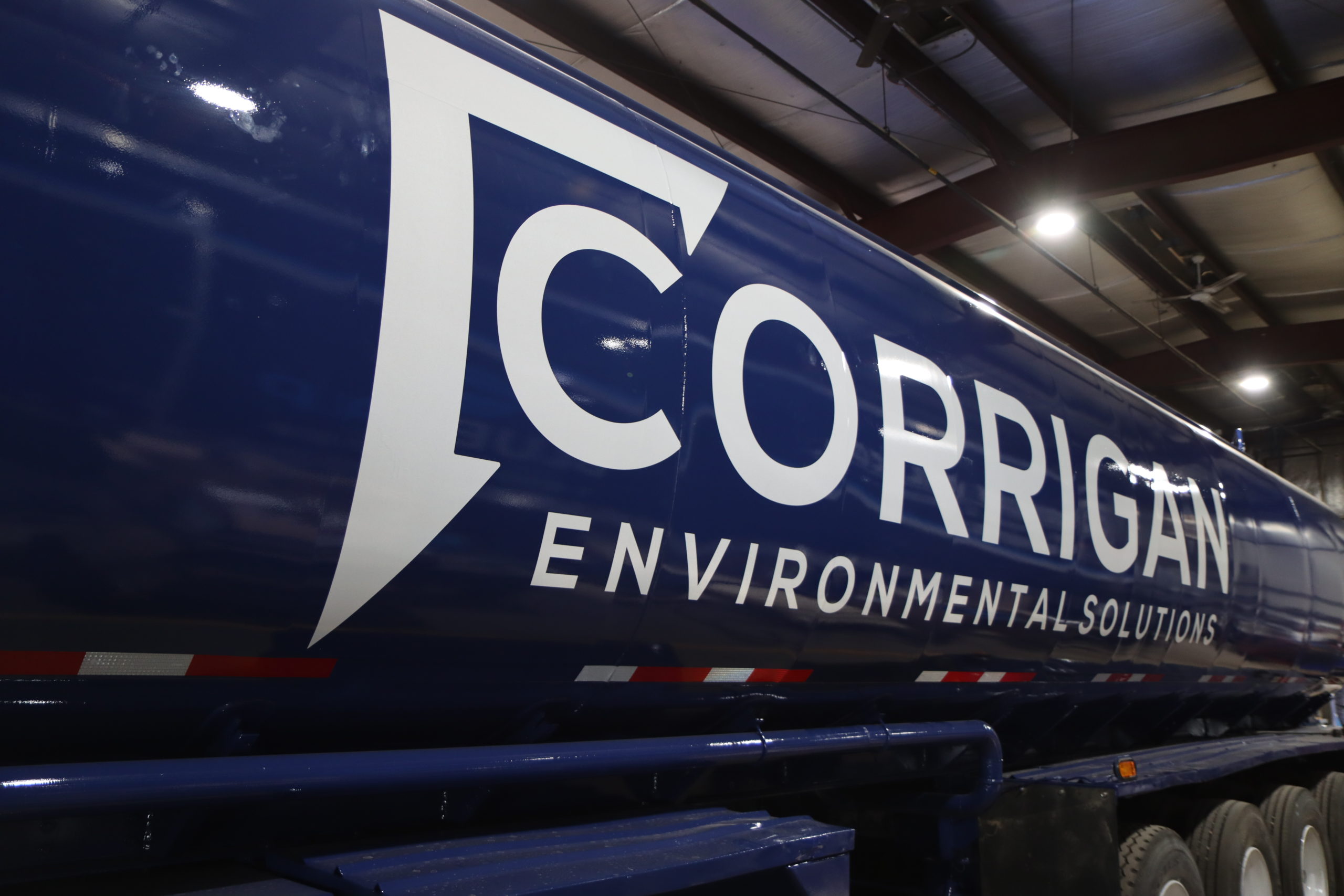Blue Corrigan Environmental Truck